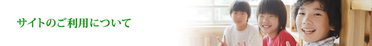 �T�C�g�̂����p�ɂ���